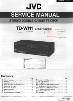 JVC TDW-111-Service-Manual 